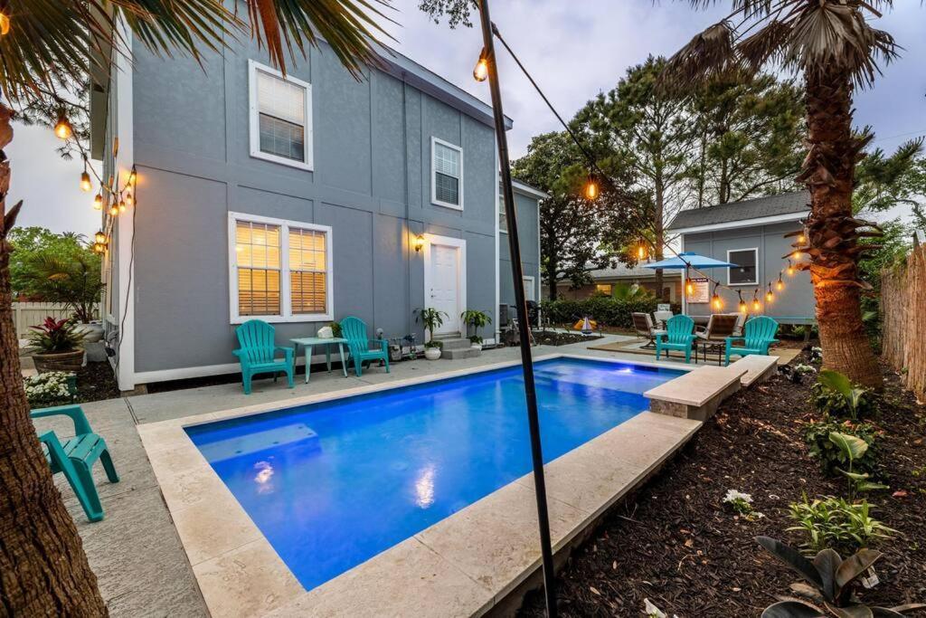 5/3 With A Heated Pool 2 Min From Beach, Updated Galveston Esterno foto