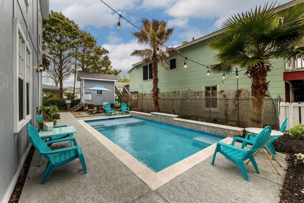 5/3 With A Heated Pool 2 Min From Beach, Updated Galveston Esterno foto