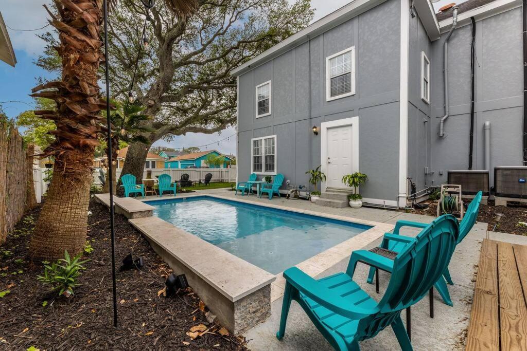 5/3 With A Heated Pool 2 Min From Beach, Updated Galveston Esterno foto