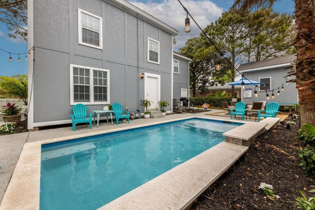 5/3 With A Heated Pool 2 Min From Beach, Updated Galveston Esterno foto